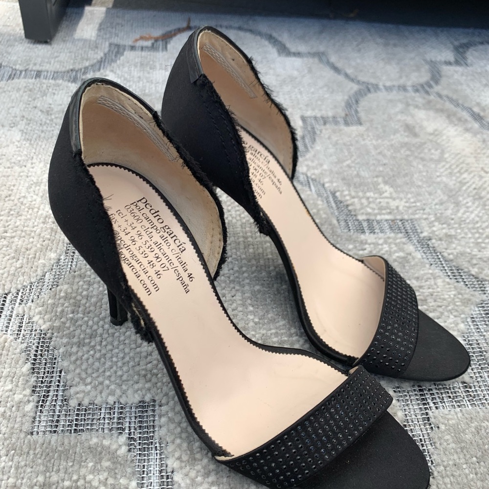 Pedro Garcia stilettos with Swarovski crystals
